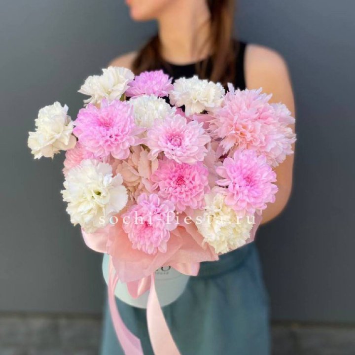 Коробка с цветами "Фиона" в Братске