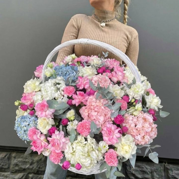 Цветочная корзина №3 в Братске