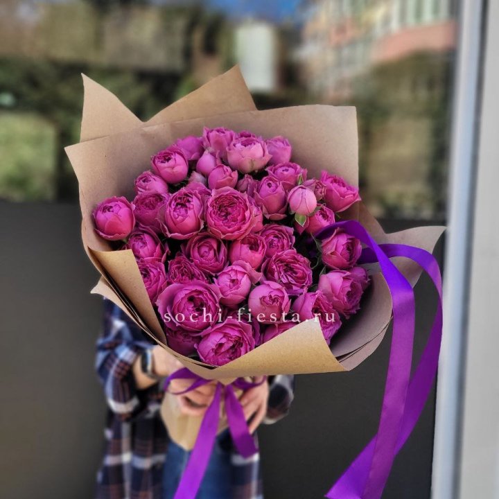 Букет с Мисти бабблс  в Братске