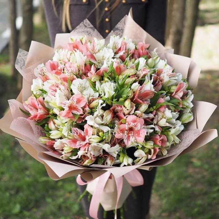 Букет альстромерий "ВАУ" в Братске