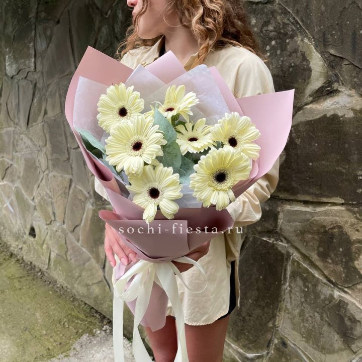 Букет голландских гербер  в Братске