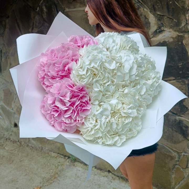 Букет гортензий №2 в Братске