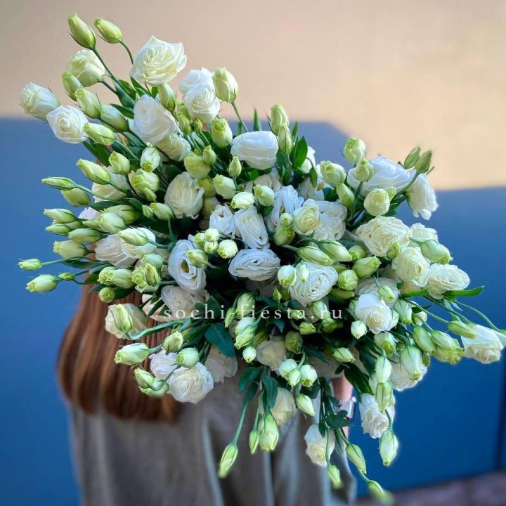 Охапка эустомы в Братске