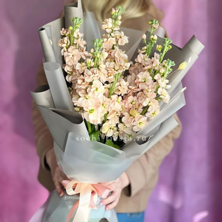 Букет ароматной маттиоллы №2 в Братске