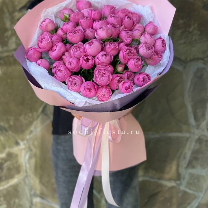 Букет "Пионки" в Братске