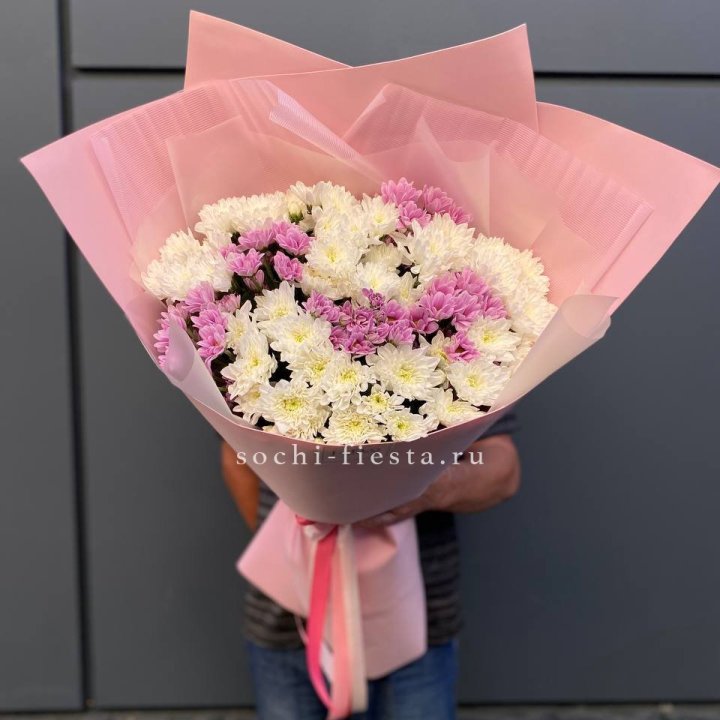  Букет хризантем- гигант  в Братске
