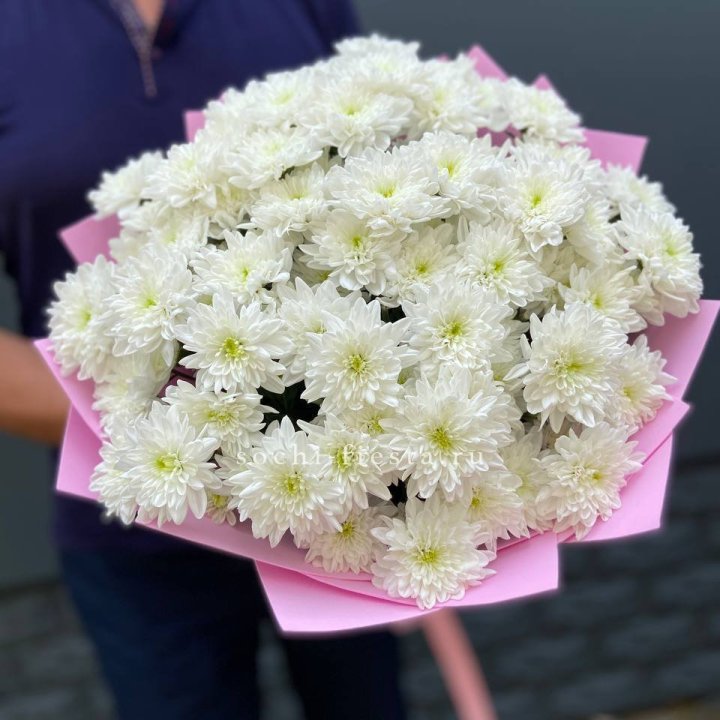  Букет 15 хризантем  в Братске