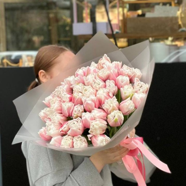 51 нежный тюльпан в Братске