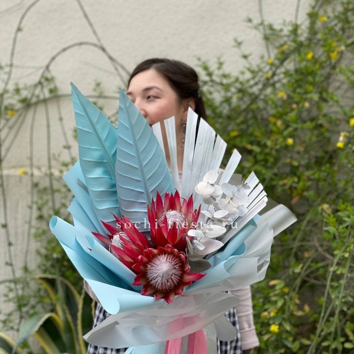 Букет из протеи "Клеопатра-2" в Братске