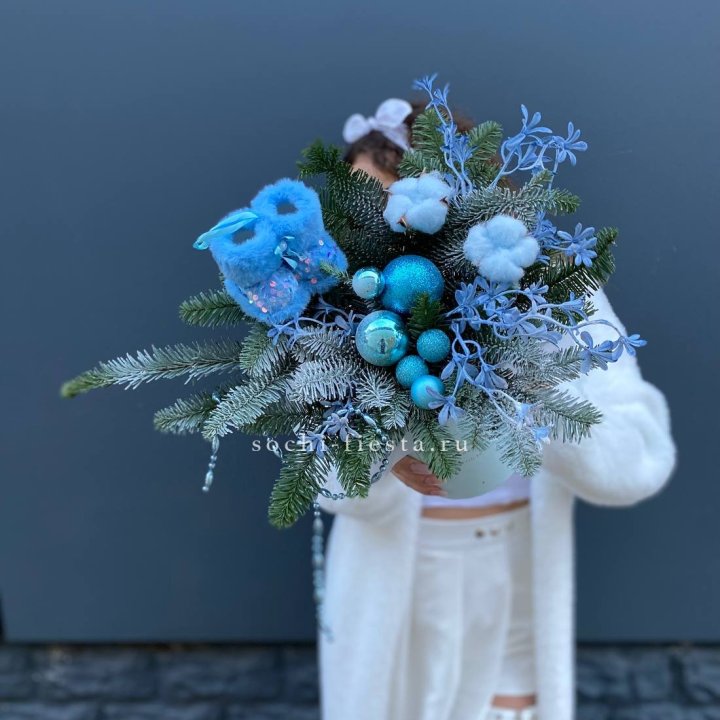 Композиция "Беби блю" в Братске