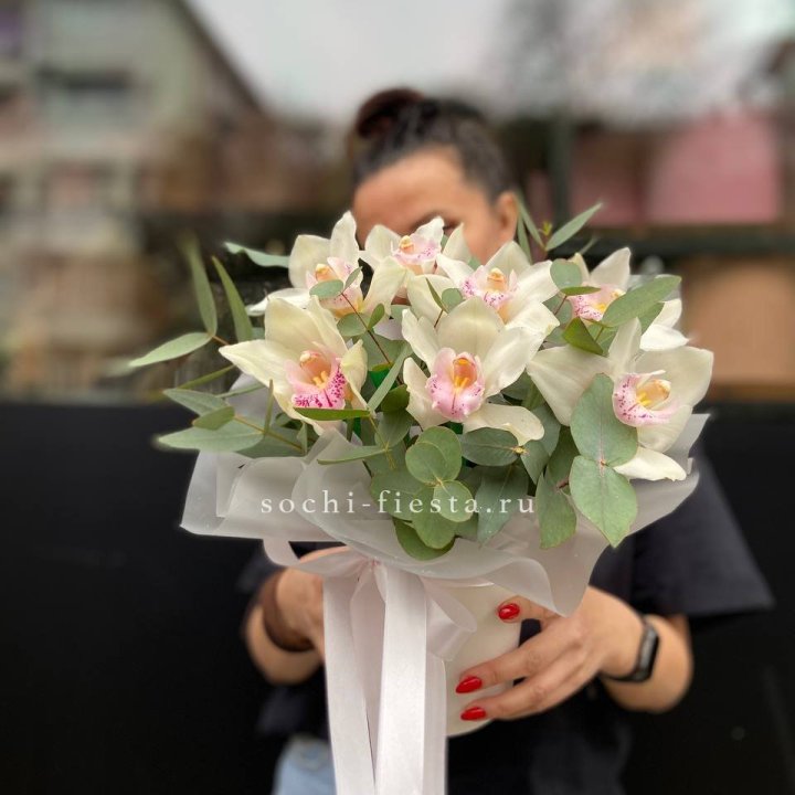 Бокс с орхидеями в Братске