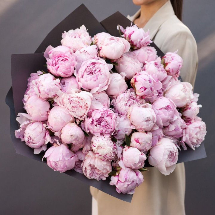 Пионы охапка в Братске