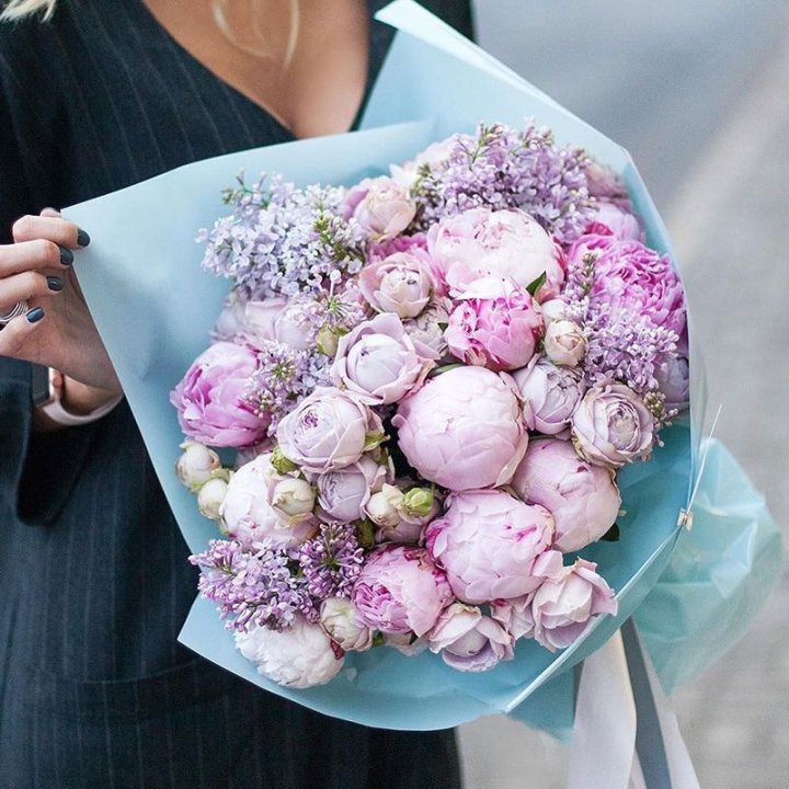 Букет "Блю логан" в Братске