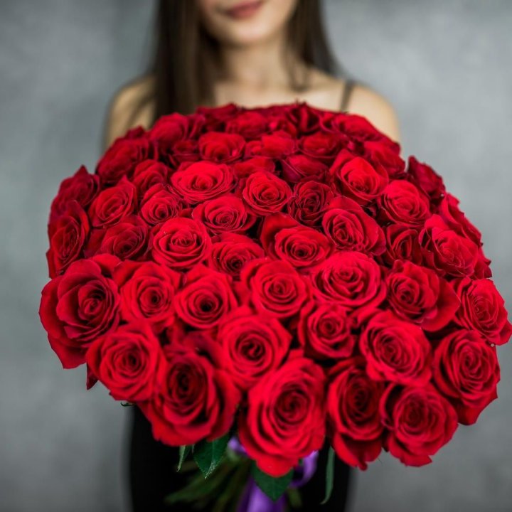 51 красная роза в Братске