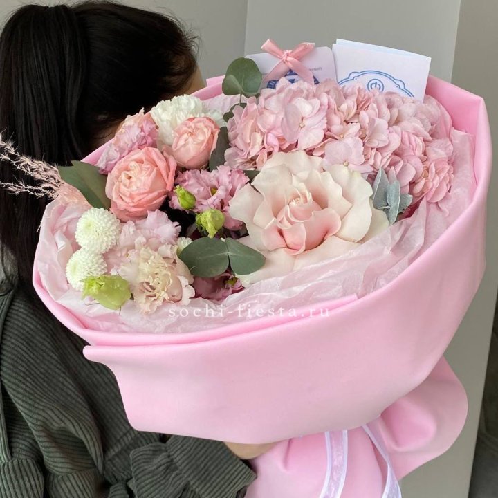 Авторский букет "Пинки" в Братске