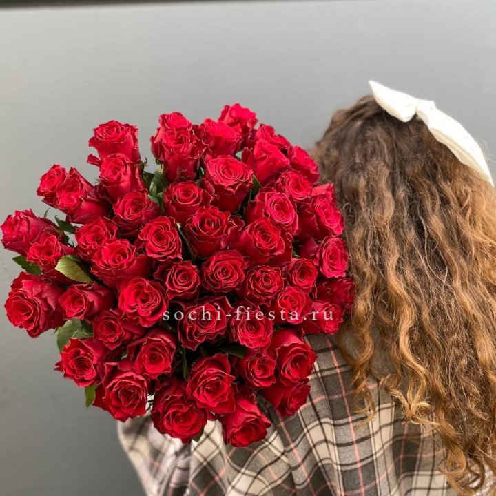 51 красная роза в Братске