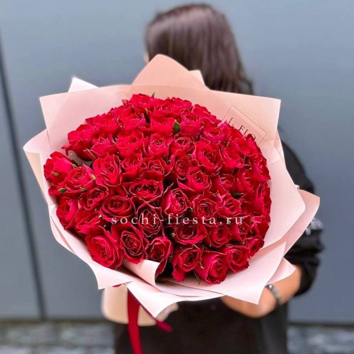55 кенийских роз в Братске
