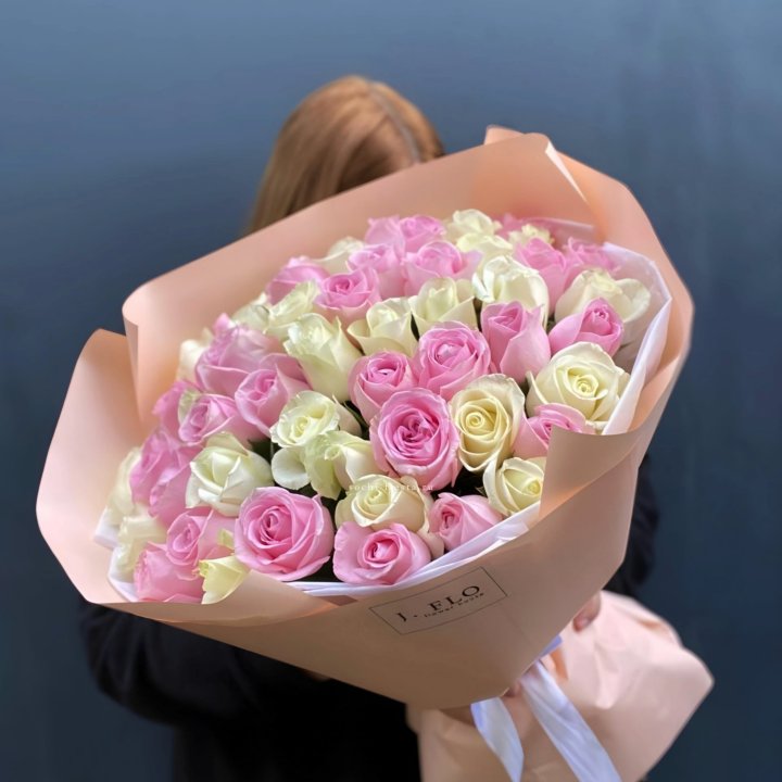 55 роз микс нежности в Братске