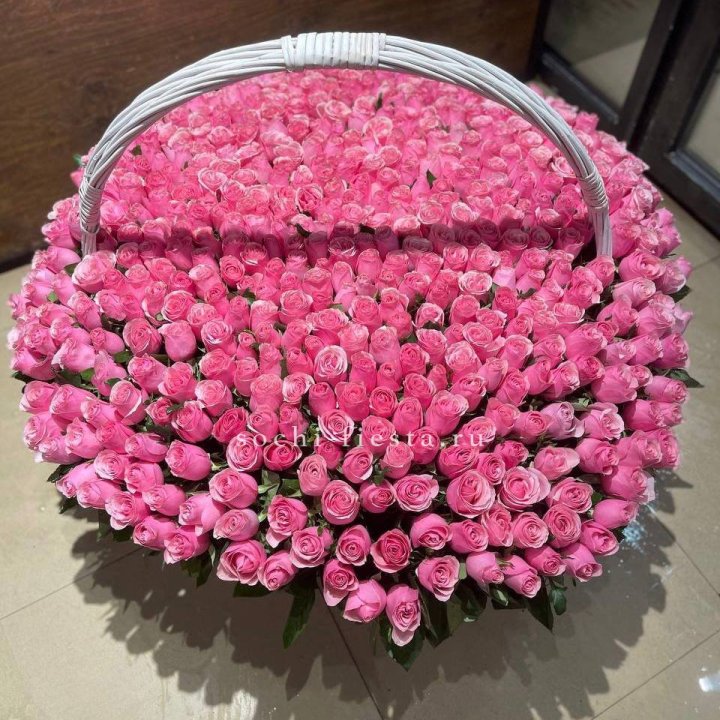 501 розовая роза в Братске