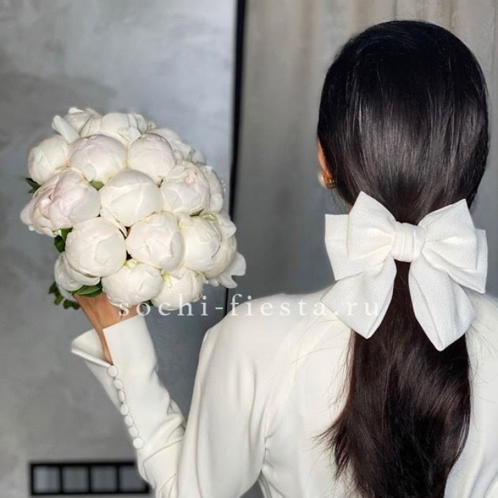 Свадебный букет пионов в Братске