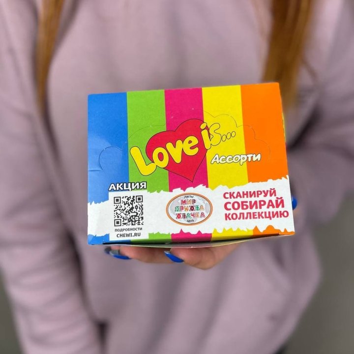 Жевательная резинка "Любовь это..." в Братске
