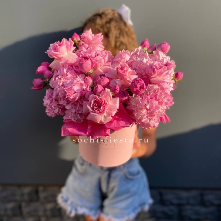 Цветочная композиция "Пасион" в Братске