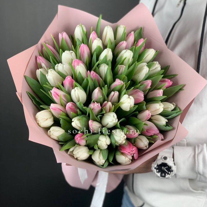 61 тюльпан микс в Братске